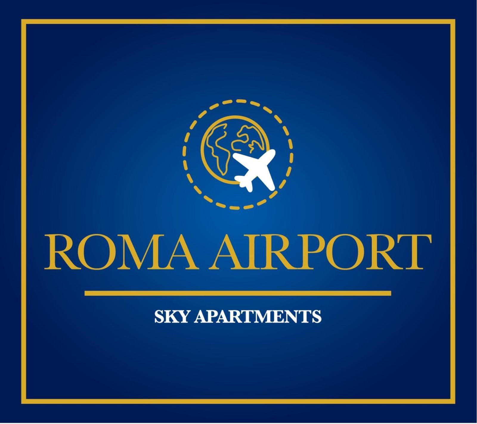 Roma Airport Sky Apartments Fiumicino Kültér fotó