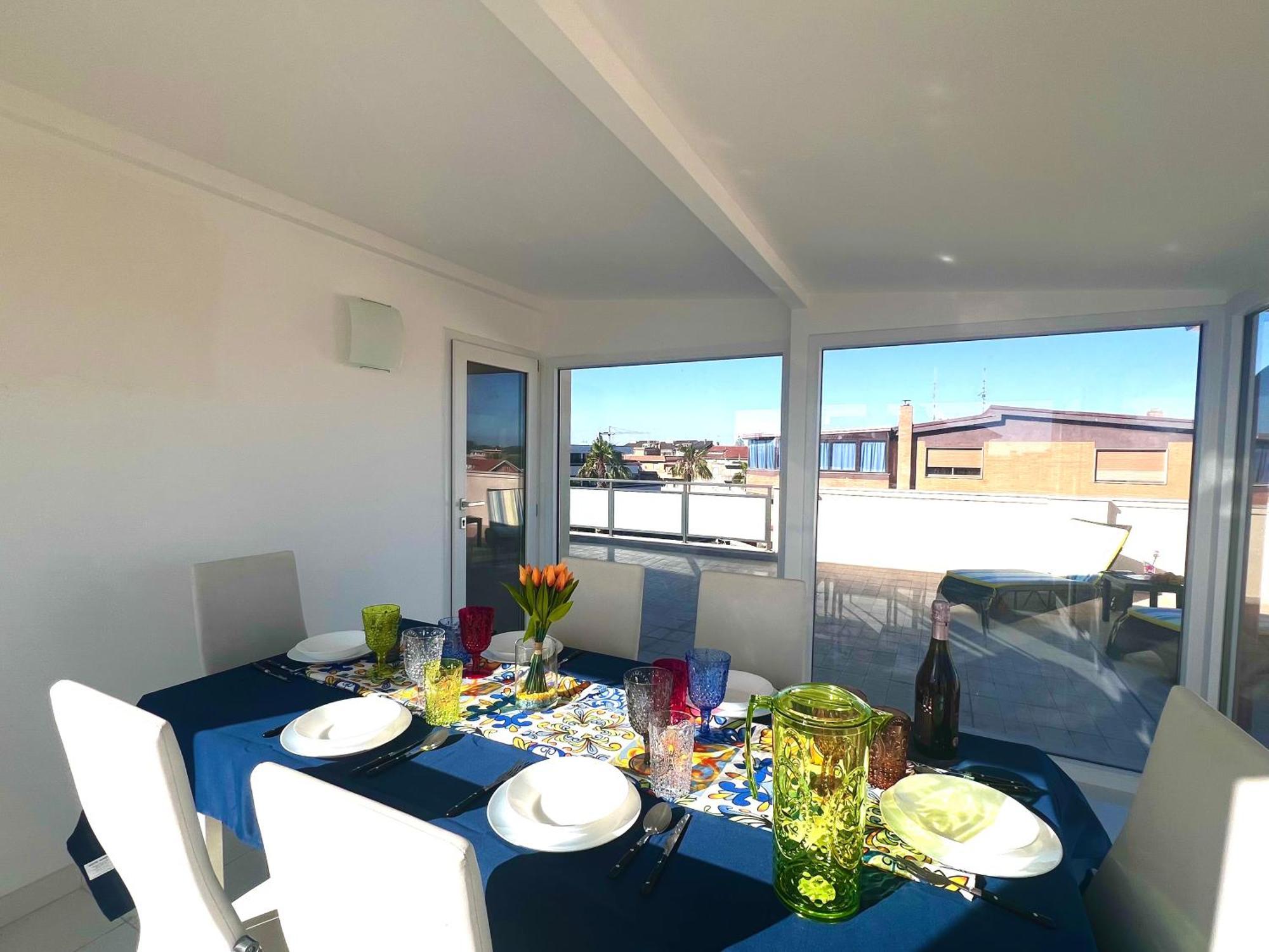 Roma Airport Sky Apartments Fiumicino Kültér fotó