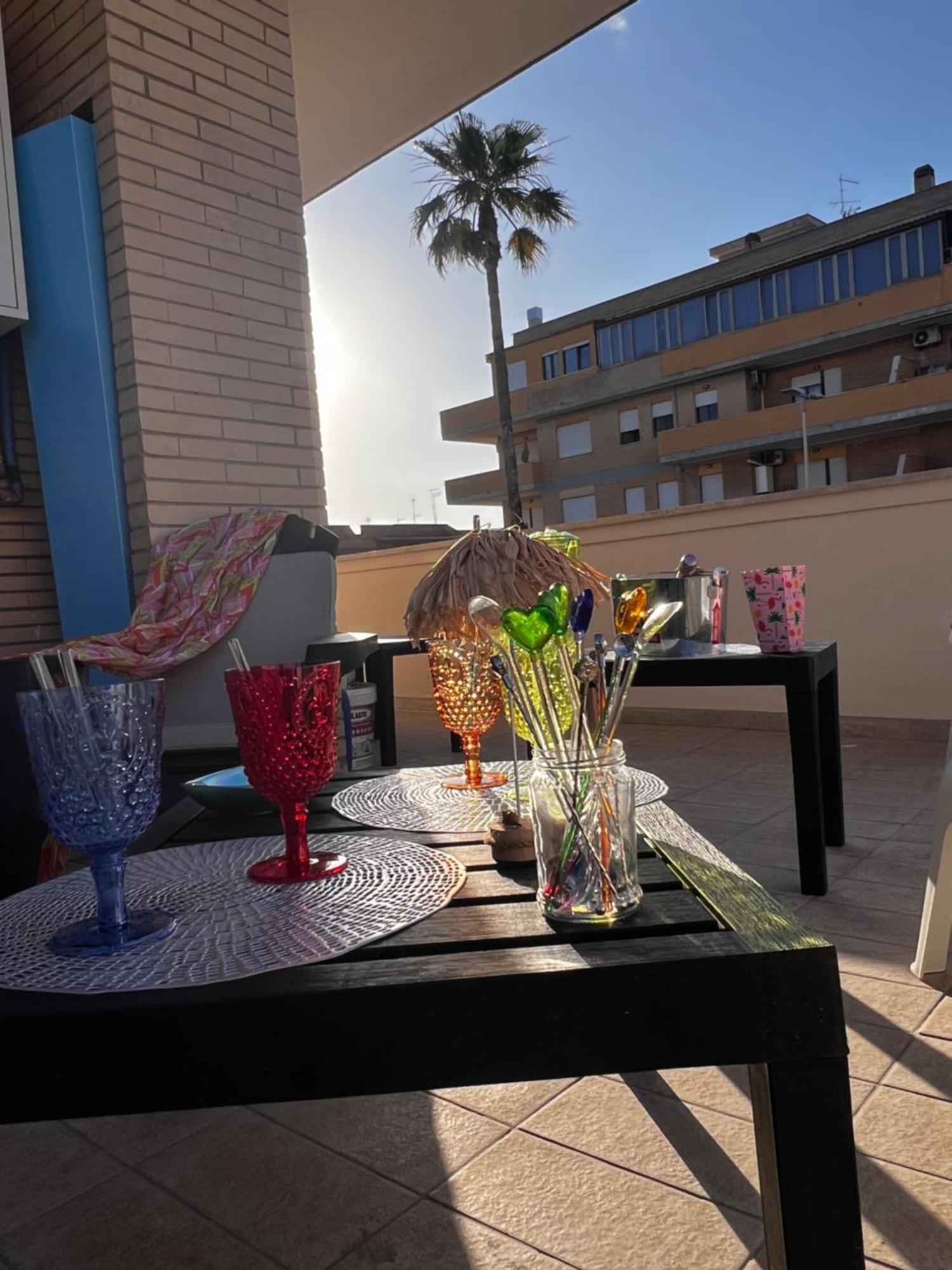 Roma Airport Sky Apartments Fiumicino Kültér fotó