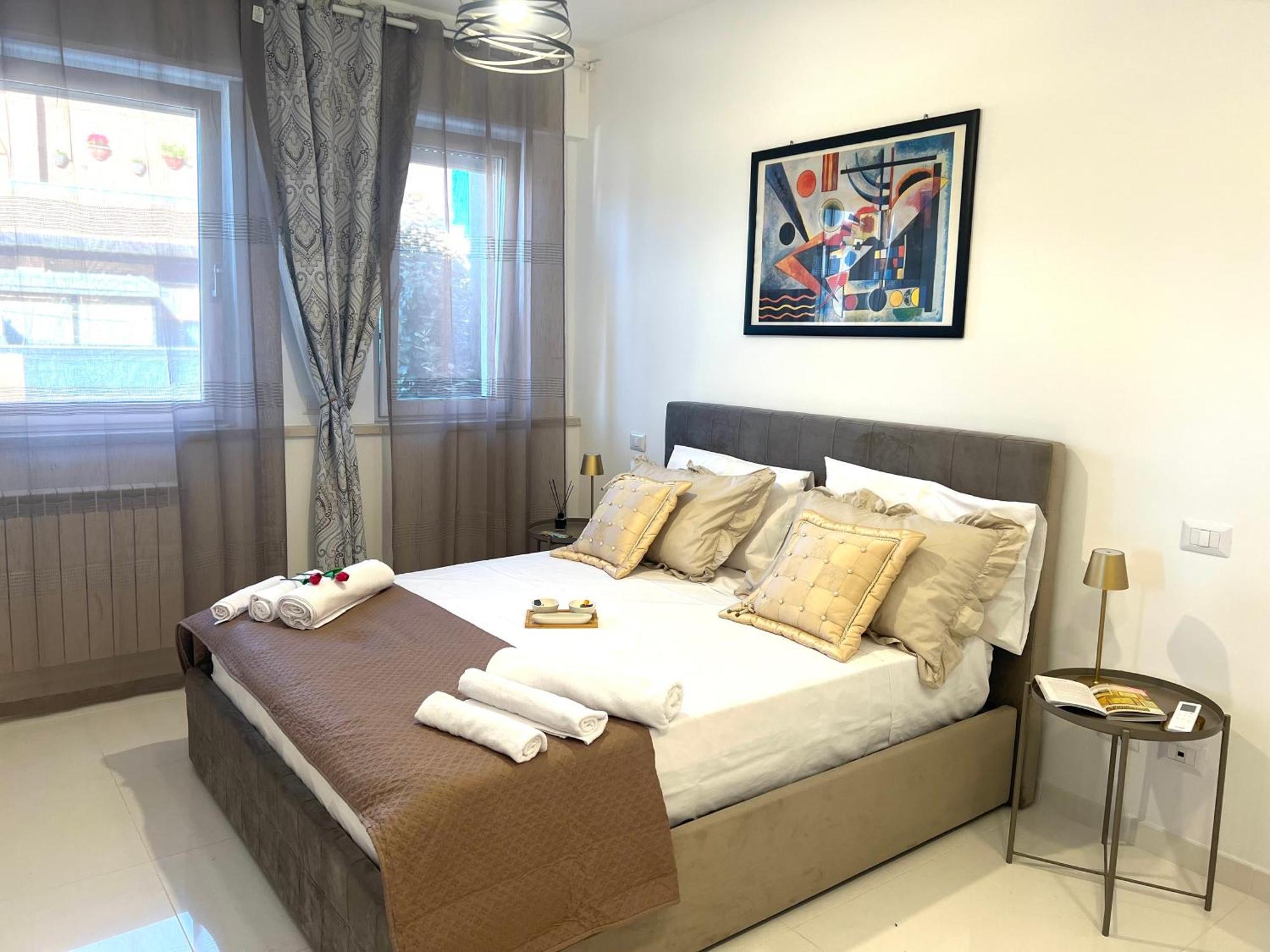 Roma Airport Sky Apartments Fiumicino Kültér fotó